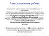 Аттестационная работа. Социо-игровая технология