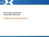 Configuration and management