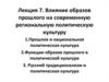 Влияние образов прошлого на современную региональную политическую культуру
