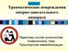 Травматические повреждения опорно-двигательного аппарата. (Лекция 11)