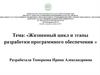 Жизненный цикл и этапы разработки программного обеспечения