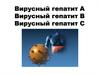 Вирусный гепатит А. Вирусный гепатит В. Вирусный гепатит С