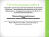 Аттестационная работа. Образовательная программа по внеурочной деятельности «Проекты»