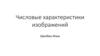 Числовые характеристики изображений