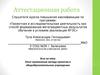 Аттестационная работа. Опыт применения метода проектов в общеобразовательном учреждении