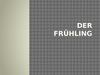 Der frühling