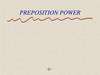 Preposition power