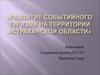 Развитие событийного туризма на территории Астраханской области
