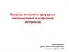 Процессы технологии природных энергоносителей и углеродных материалов