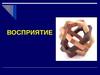 Восприятие