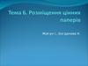 Розміщення цінних паперів. (Тема 6.1)