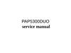 PAP5300 service manual