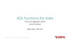 AQL functions for state