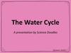 The Water Cycle. Vocabulary Words