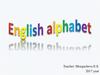 English alphabet