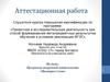 Аттестационная работа. Программа внеурочной деятельности. Мастерим сами