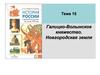 Галицко-Волынское княжество. Новгородская земля