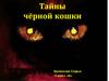Тайны чёрной кошки