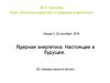 Курс «Атомные реакторы и ядерная энергетика». Лекция 3. Ядерная энергетика. Настоящее и будущее
