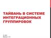 Тайвань в системе интеграционных группировок