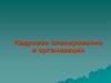 Кадровое планирование в организации
