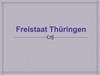 Freistaat Thüringen
