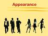 Appearance. Age