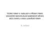 Teorie firmy ii: náklady a příjmy firmy, odvození individuální nabídkové křivky, bod zvratu a bod uzavření firmy