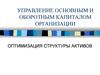 Управление основным и оборотным капиталом организации