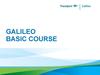 Galileo basic course