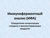 Иммуноферментный анализ (ИФА)
