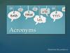 Acronyms