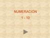 Numeración 1-10