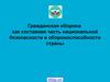 Гражданская оборона как составная часть национальной безопасности и обороноспособности страны