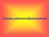 Схема районообразования
