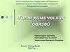 Типы химических связей