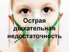 Острая дыхательная недостаточность
