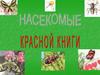 Насекомые Красной книги
