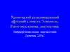 Хронический рецидивирующий афтозный стоматит. Этиология. Патогенез, клинка, диагностика