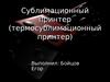 Сублимационный принтер (термосублимационный принтер)