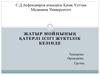 Жатыр мойныны ң қатерлі ісігі ж үктілік кезінде