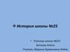История школы №25 г. Пермь