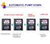 Automatic pump down