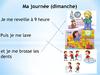 Ma journée (dimanche)