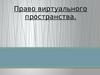 Право виртуального пространства