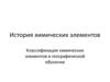 Классификация химических элементов в географической оболочке