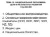 Национальная экономика: цели и результаты развития