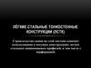 Лёгкие стальные тонкостенные конструкции (ЛСТК)