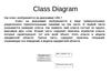 Class diagram на диаграмме UML