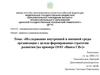 Исследование внутренней и внешней среды организации с целью формирования стратегии развития (на примере ООО «Винсо СВ»)»